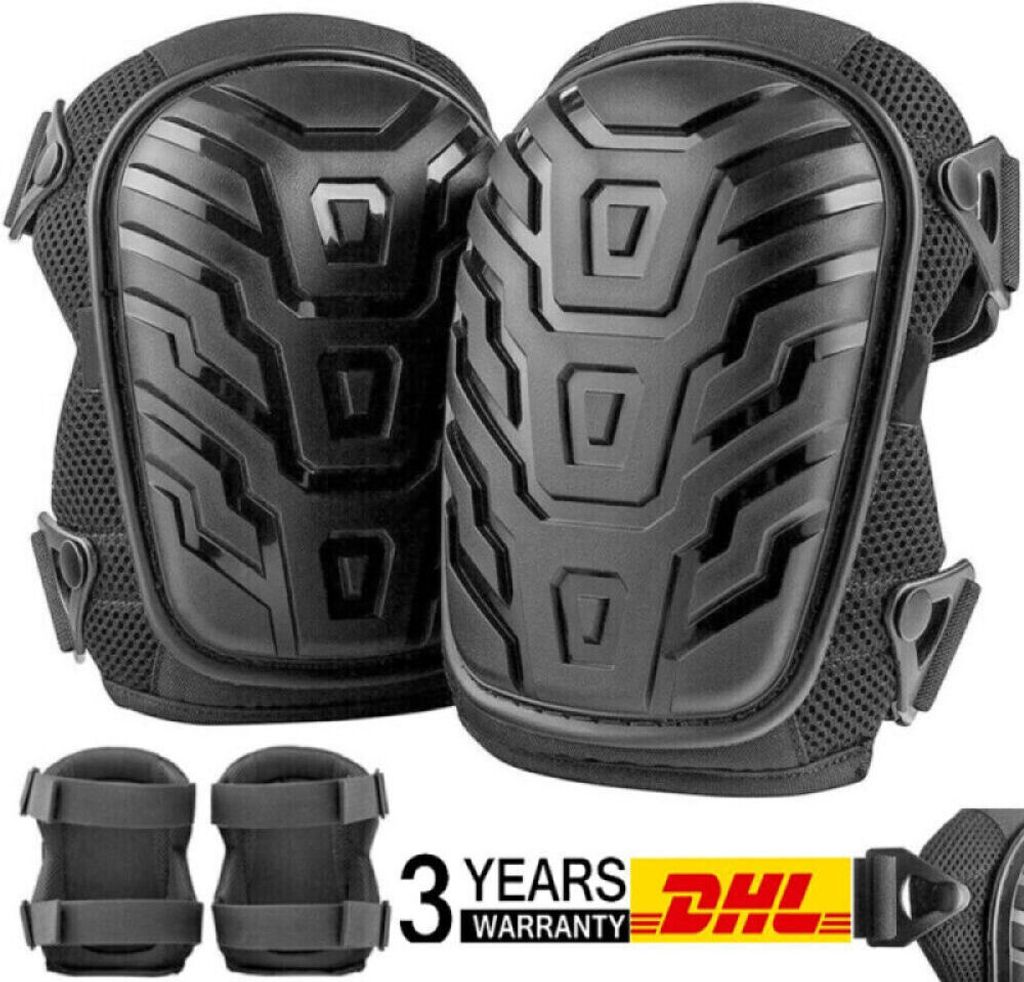 1 Paar Profi Gel-Knieschoner Fliesenleger Knieschoner Bodenleger Gartenarbeit