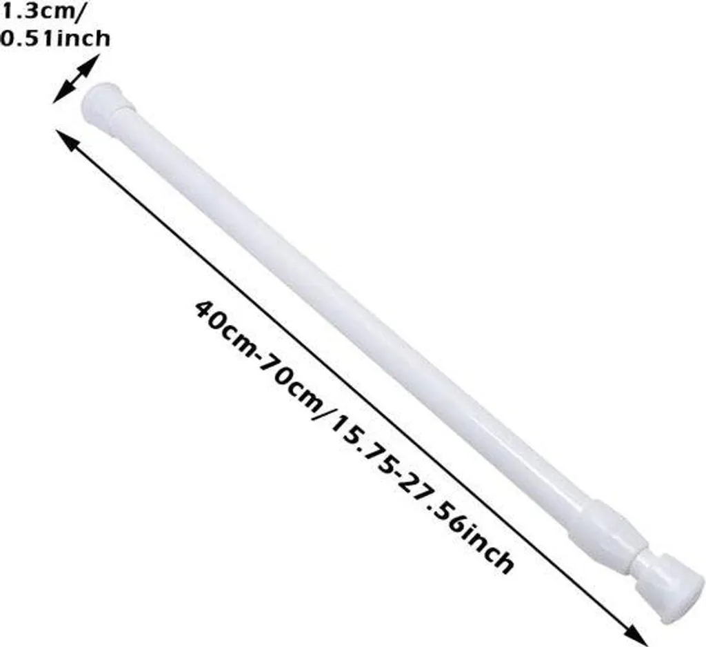 Fixation murale et support de barre pour cabine de douche universel Ø25