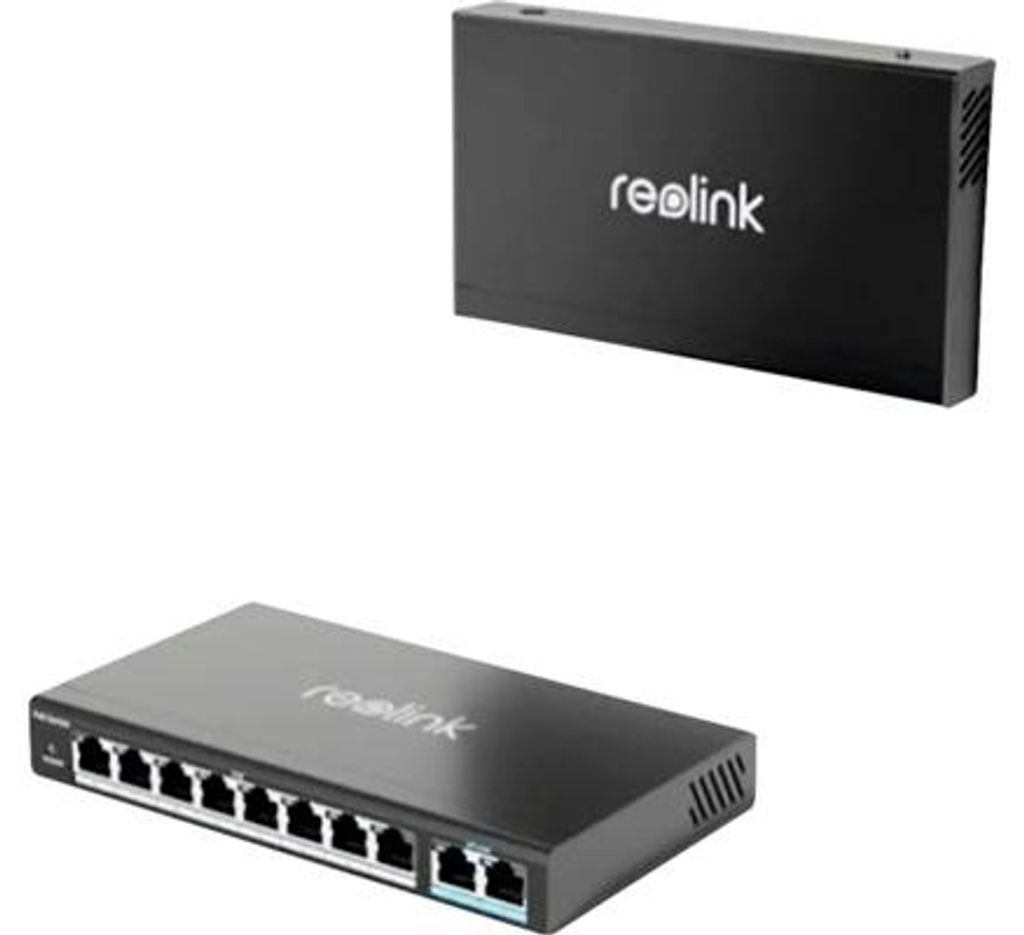 Reolink 8 PORT POE SWITCH 120W, Nespravované, Gigabit Obrázek produktu 