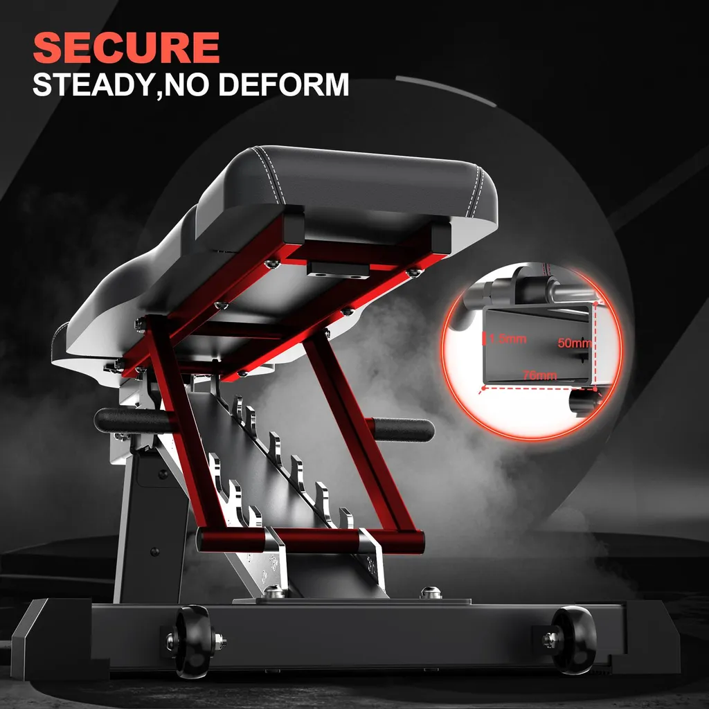 Banc de poids pliable multiposition pour musculation à la maison noir - 5