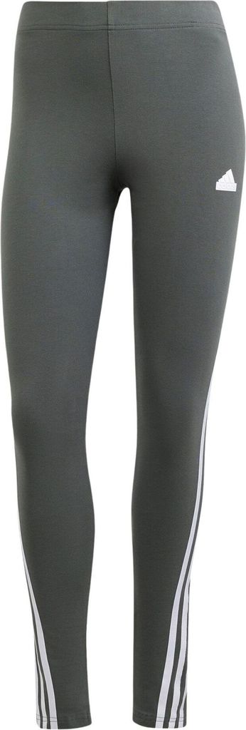 ADIDAS Future Icons 3-Streifen Leggings Damen grau M Produktbild 2