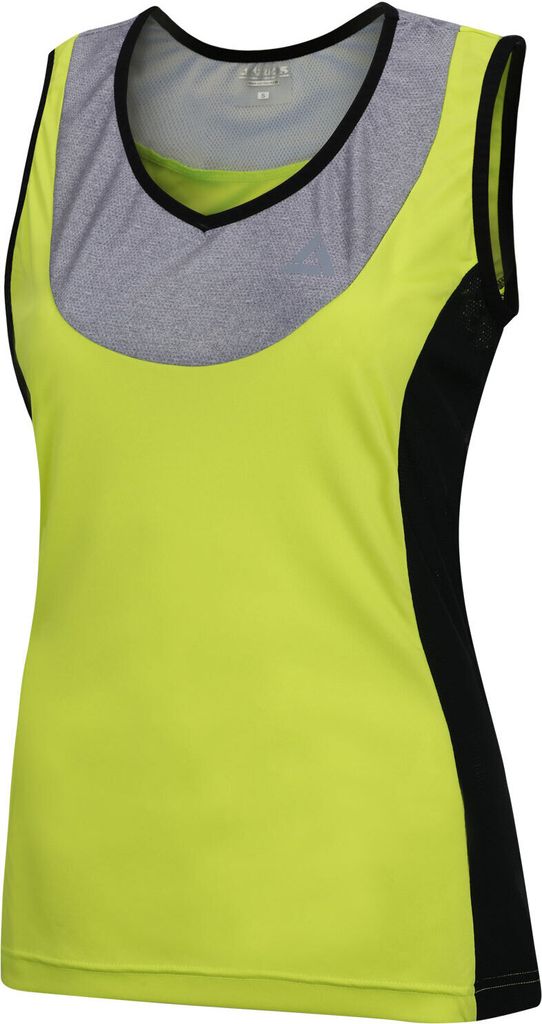 Airtracks Damen Fahrradtrikot Ärmellos Comfort Line - S - Neon