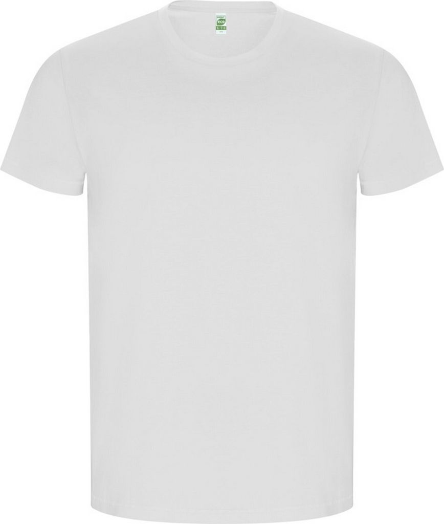 Roly - "Golden" T-Shirt für Herren kurzärmlig PF4236 (S) (Weiß)