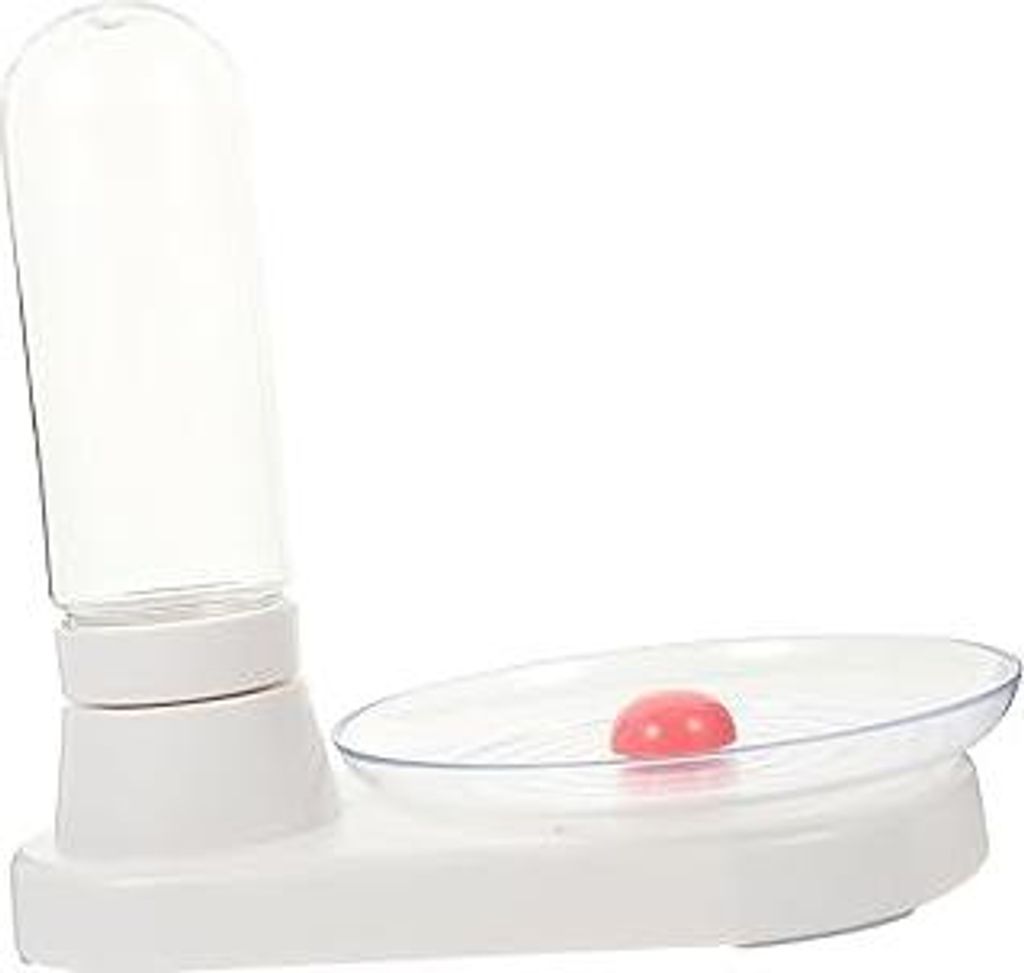 UKCOCO Automatischer Wasserspender Für Haustiere Aus Kompakt Und Stabil Mit Flachem Boden Für Katzen Und Andere Tiere Sauberes Und Frisches Wasser