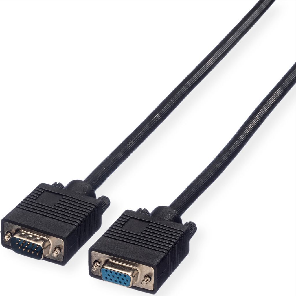 ROLINE SVGA-Kabel HD15 ST - BU, 10 m