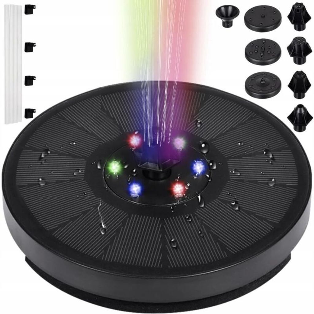 Gardlov 23227 LED-Solar-Gartenbrunnen Produktbild 