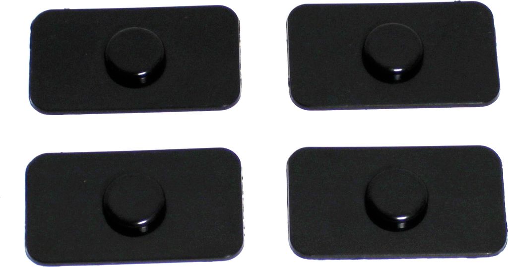 4x Set di manichini PDC neri per paraurti con foro PDC da Immagine del prodotto 