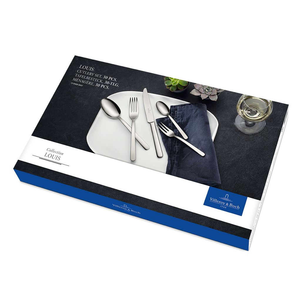 Villeroy-boch ménagère 24 pièces inox - 12-6339-9037