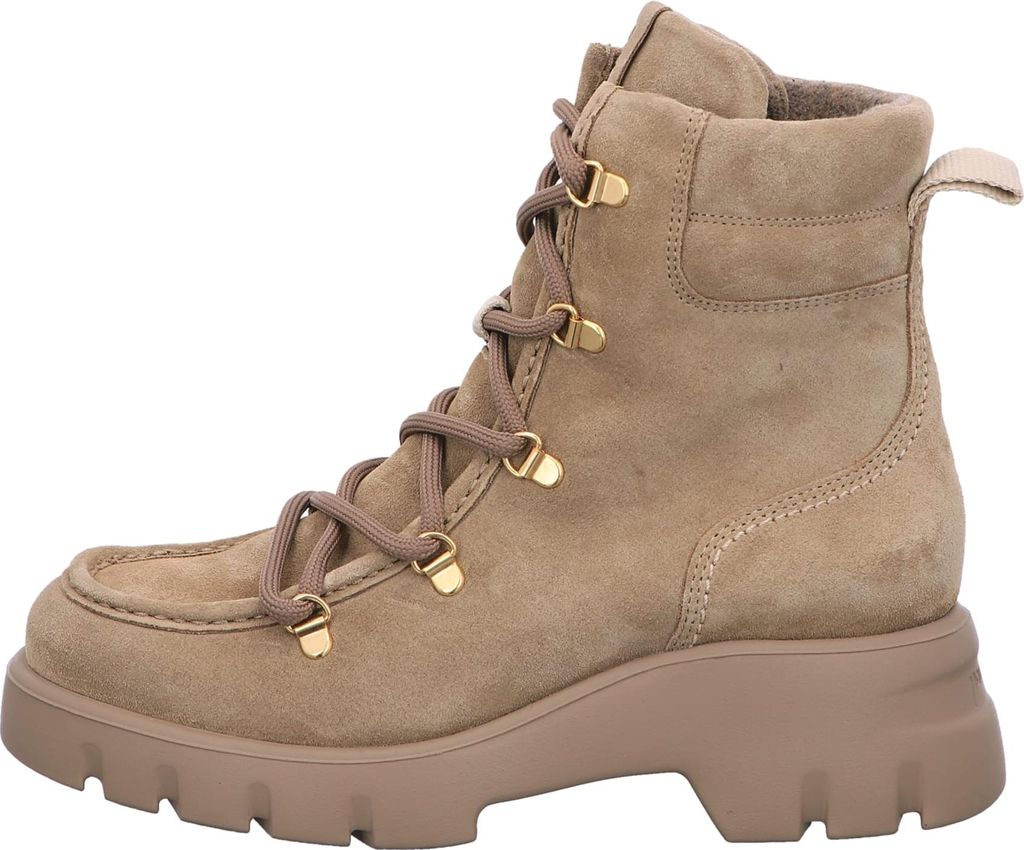 Paul Green Schnürboots Damen 32303936343539 Beige 37 1/2 EU