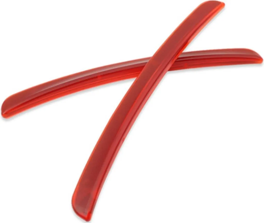 Kit 2 Protezioni Passaruota INF in Gomma Universale Rossa