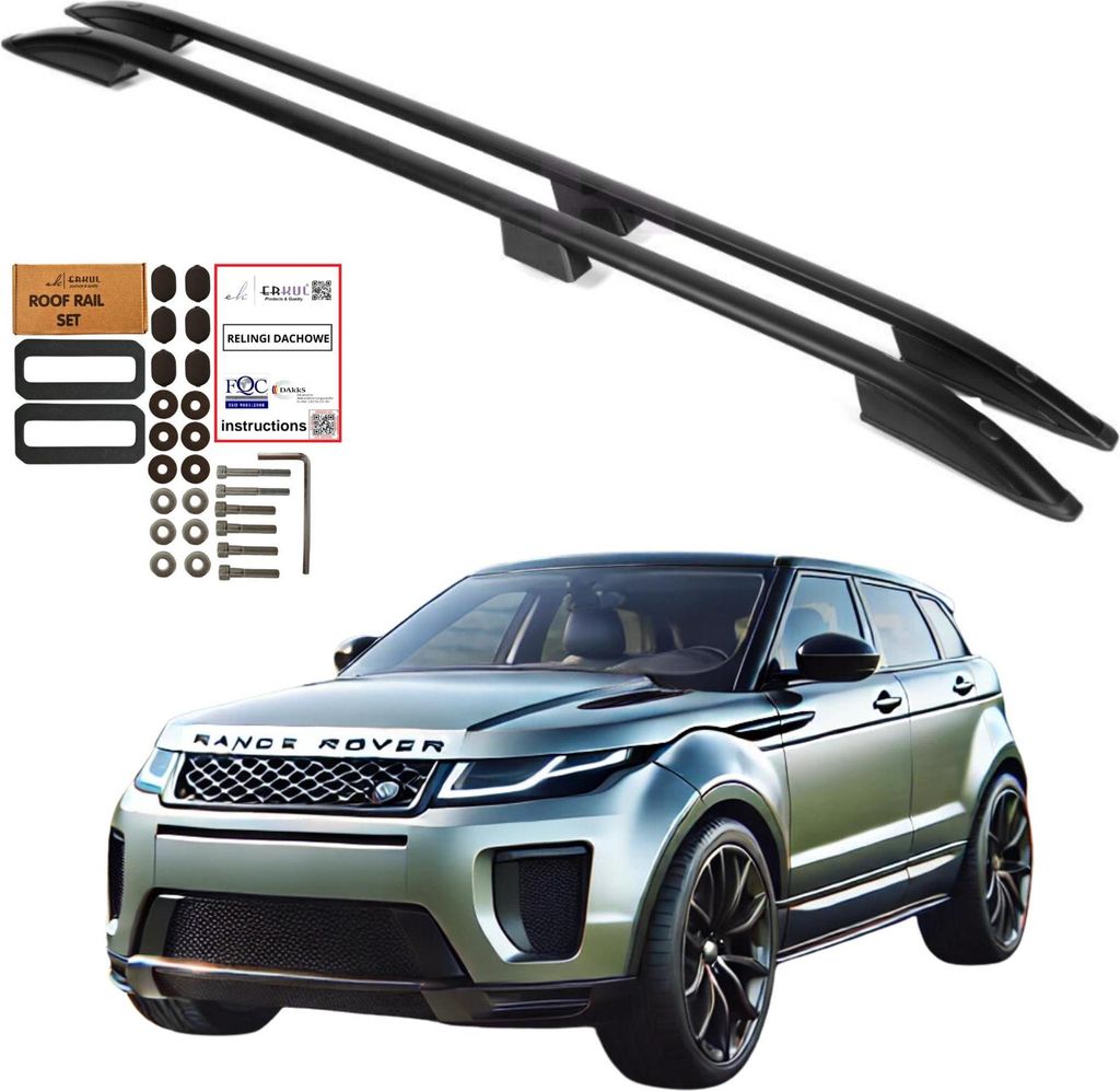 Dachreling LAND ROVER RANGE ROVER EVOQUE 2012-2018 SCHWARZ Obrázok produktu 