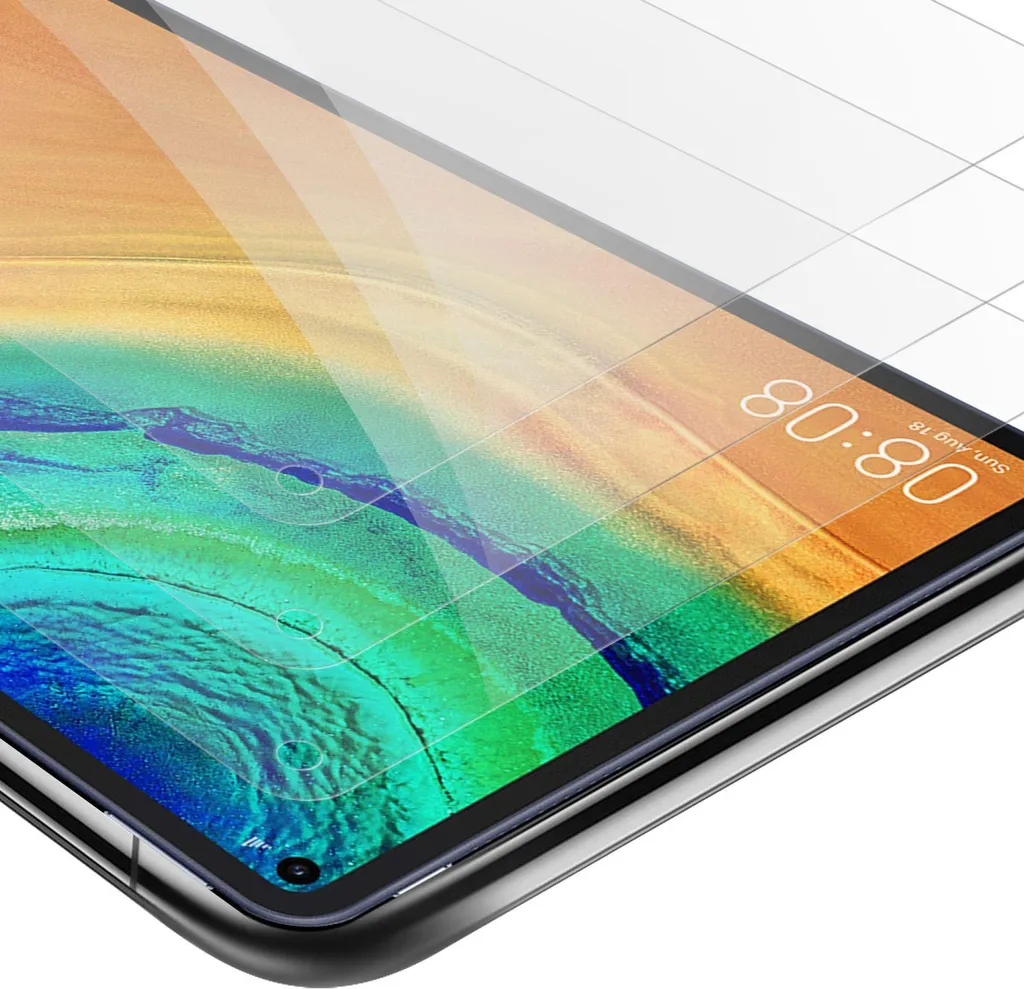 Cadorabo 3x pellicola blindata per Huawei MatePad PRO (10,8 pollici) in trasparente Tablet Pellicola protettiva temperata