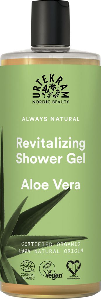 URTEKRAM Revitalisierendes Duschgel MIT ALOE VERA 500 ml Produktbild 