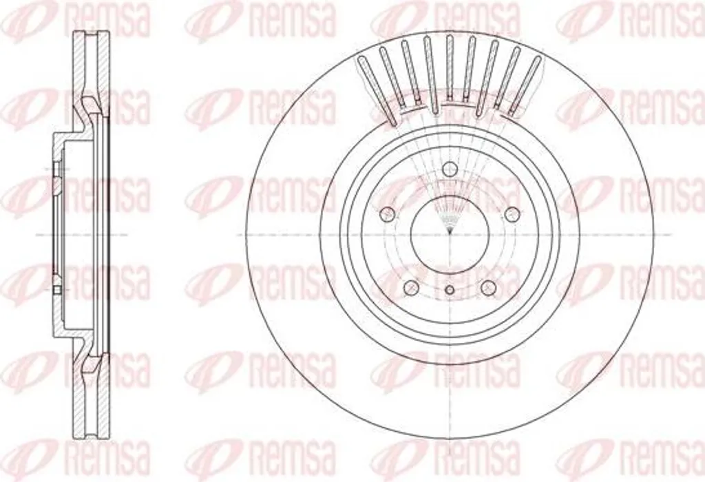 Remplacement disque de frein avant 370 Z - REMSA 61508.10 OE 40206JL00B