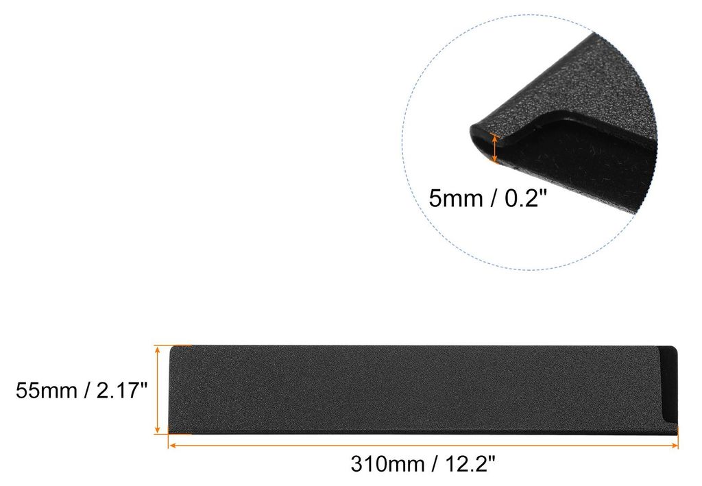 1 Stš¹ck Messerschutz, 31 cm x 5.6 cm Universal Messerschutzhš¹lle Kunststoff Messerschutz Schutzhš¹lle Atmungsaktive Messerscheid fš¹r Kš...