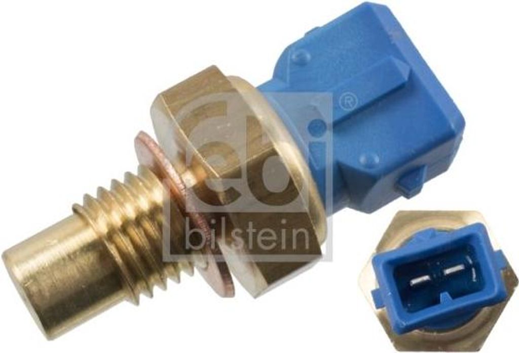 FEBI BILSTEIN 17697 Kühlmitteltemperatursensor OE 090411977 kompatibel mit Astra F, Calibra A, Omega, Vectra