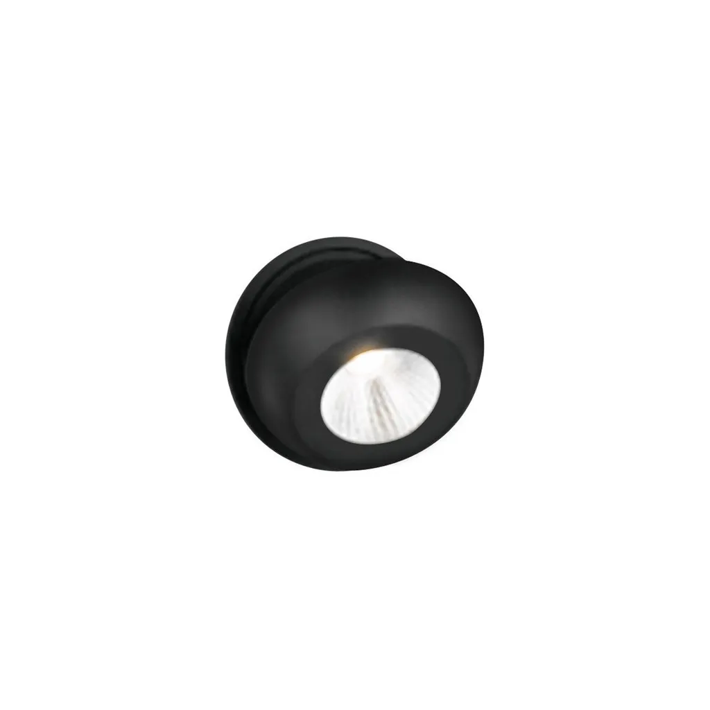 Lampe Murale LED 10W FLARE - Éclairage Intérieur Moderne Noir Mat
