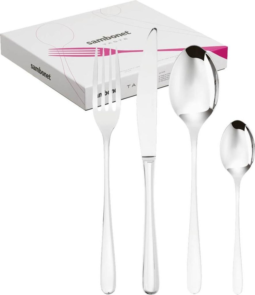 Sambonet Taste Edelstahl 18/10 Besteckset 24tlg. Vh., Produktbild 