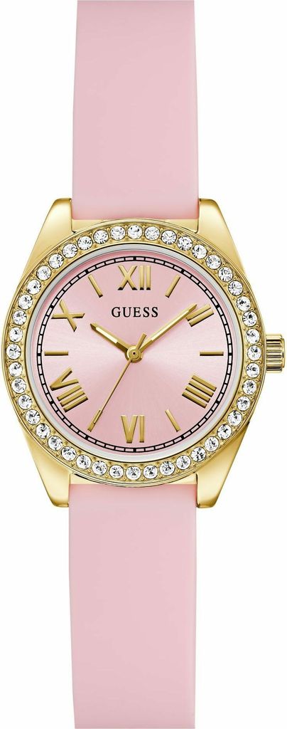 GUESS Armbanduhr Damen Mini Luna Pink Gold GW1000L2