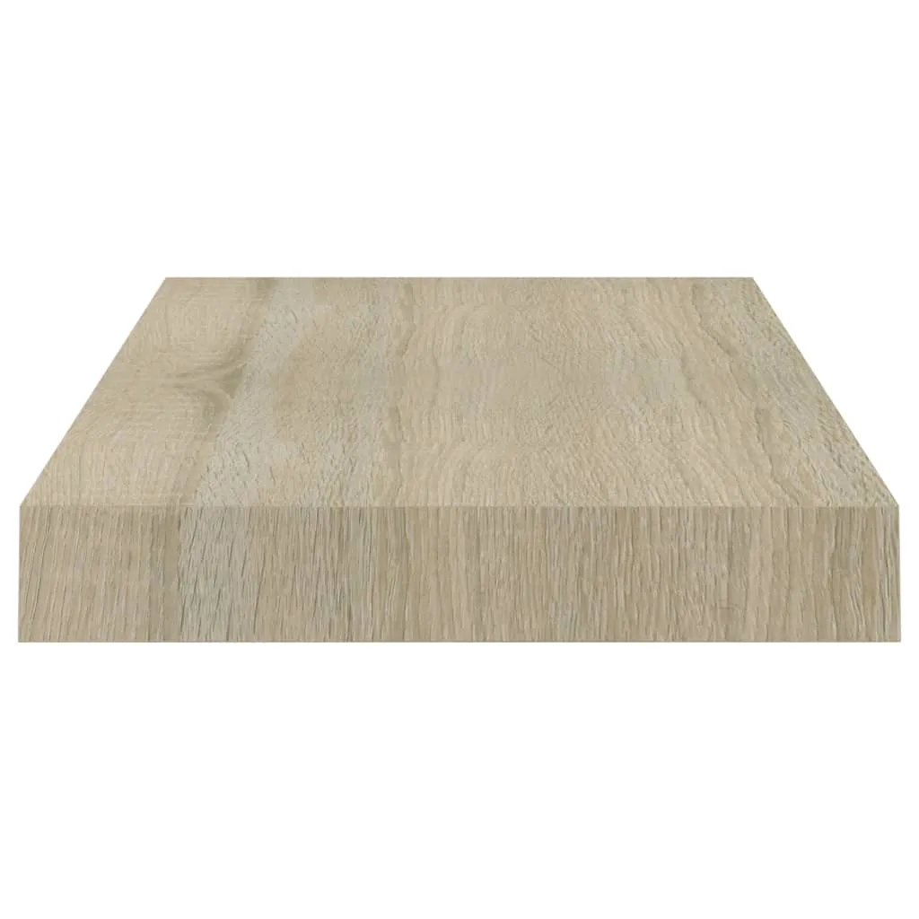 Étagère murale chêne 40 cm : solution de rangement sans équerre visible