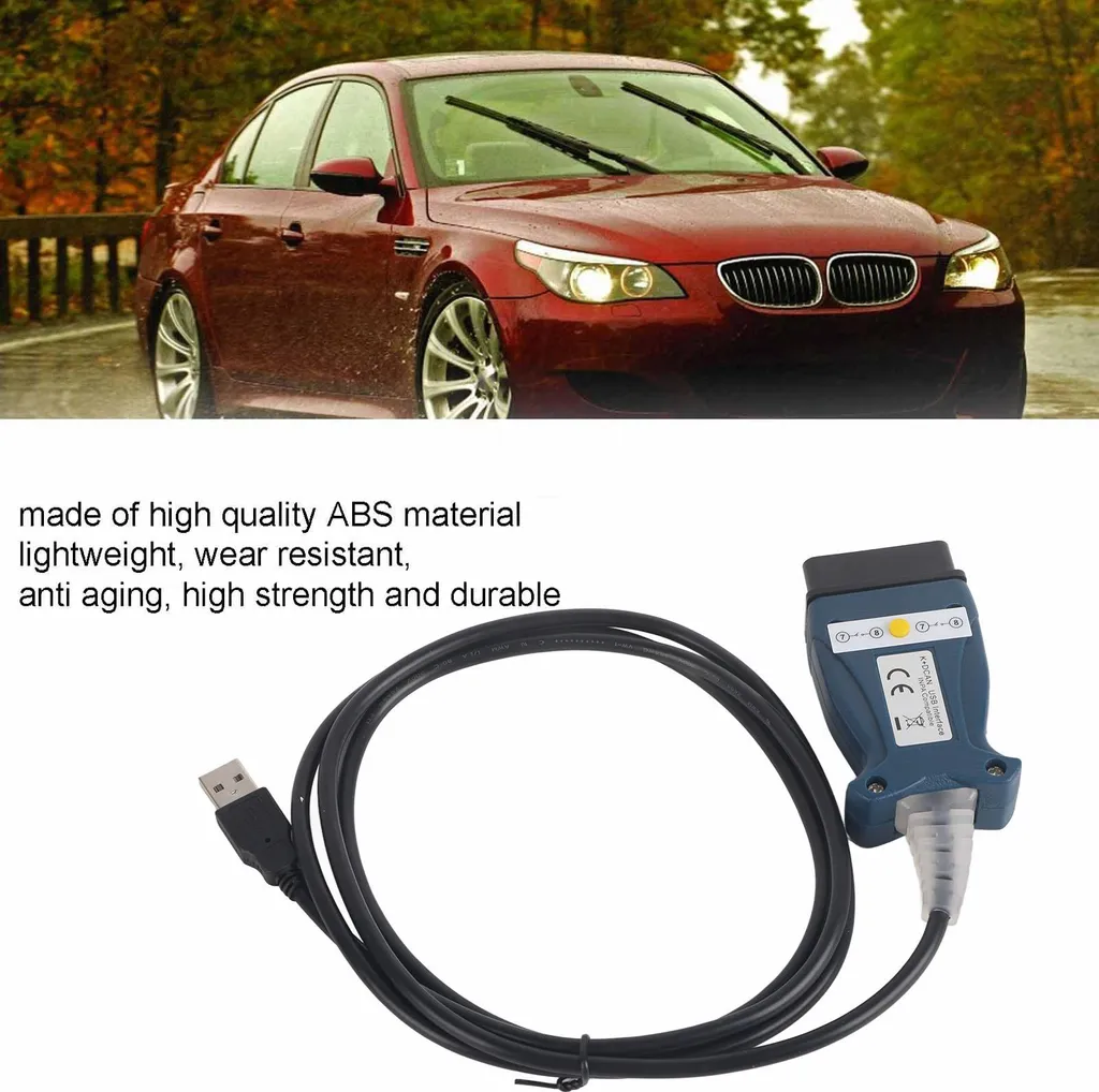 Effacer Voyant Moteur Câble OBD2 K+DCAN pour Diagnostic E60 E90 E81