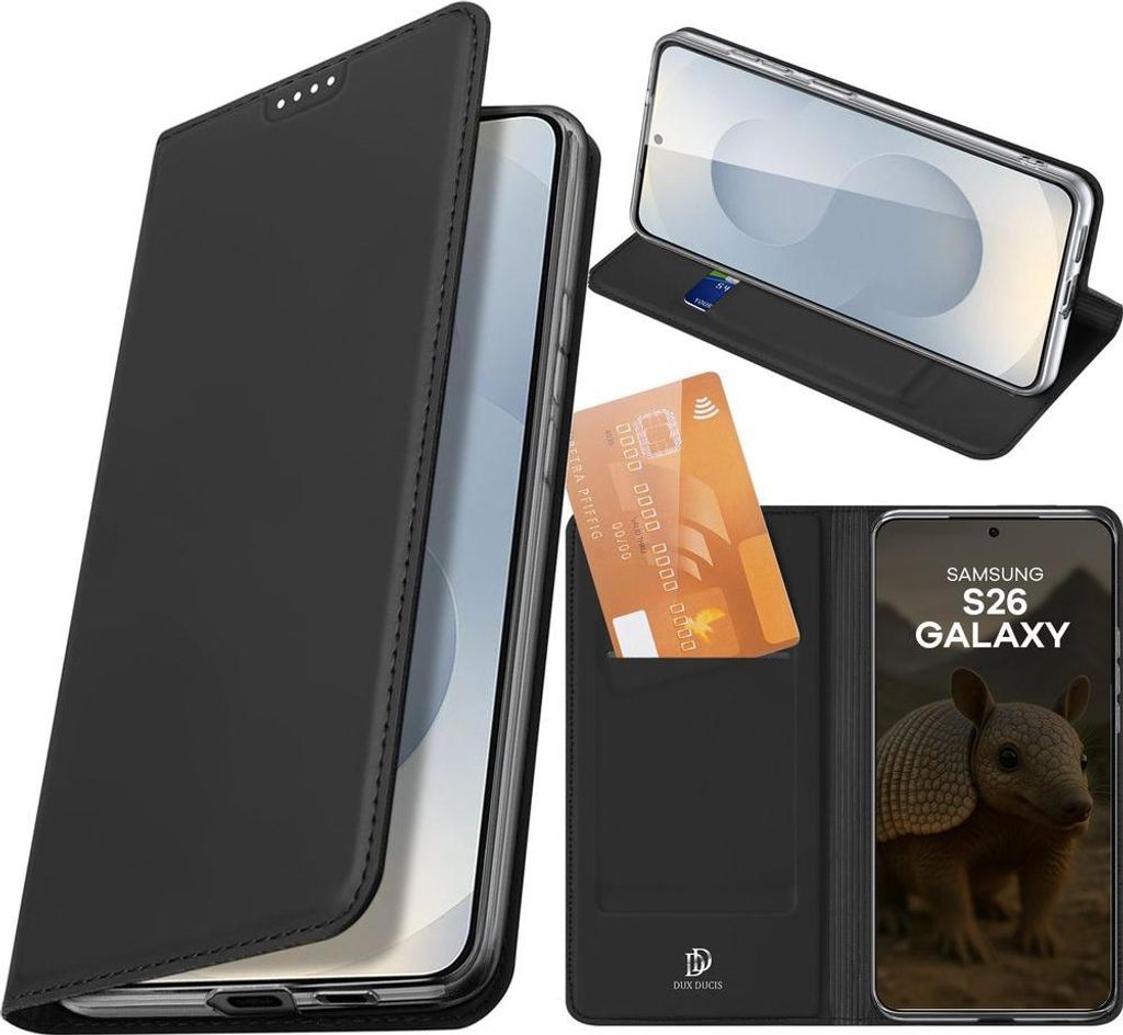 Handyhülle mit Klappe für Galaxy S26, Dux Ducis Skin Pro, Produktbild 