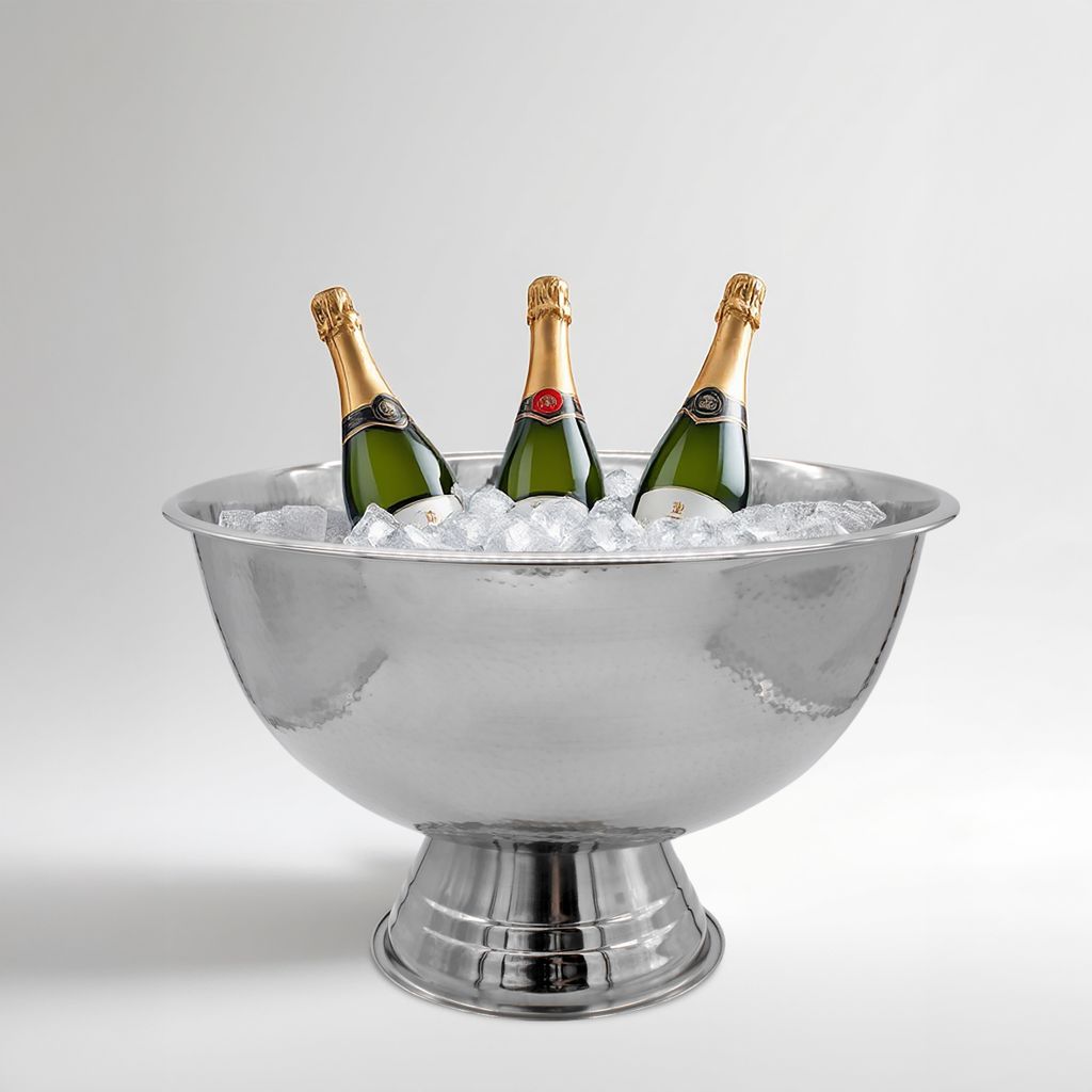 Champagnerschale - gehämmert Produktbild 