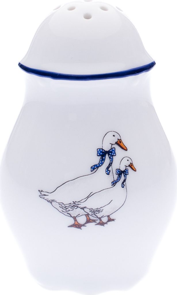 Thun 1794 Porcelánová slánka, Constance, husy, český porcelán Thun