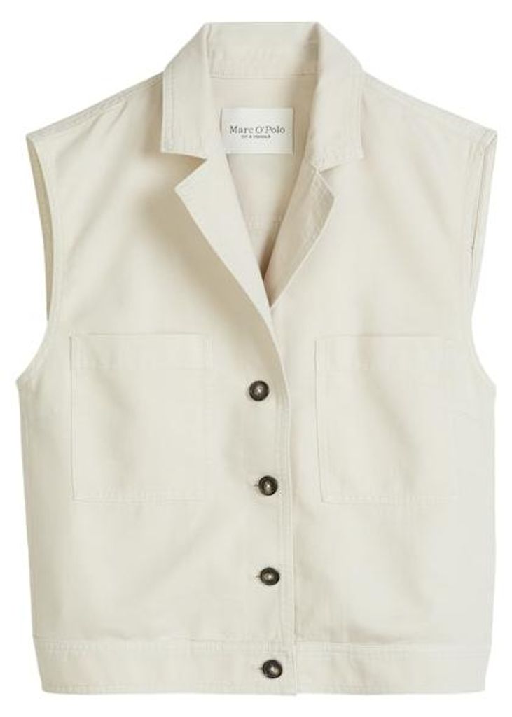 Woven Indoor Vests 0924 Grey Silk Größe 42