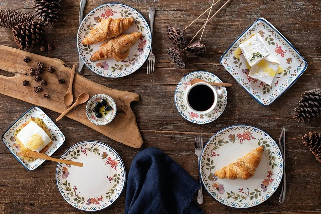 Set Colazione Professionale Bonna Primavera 14 Pezzi Ultra Resistente - 2