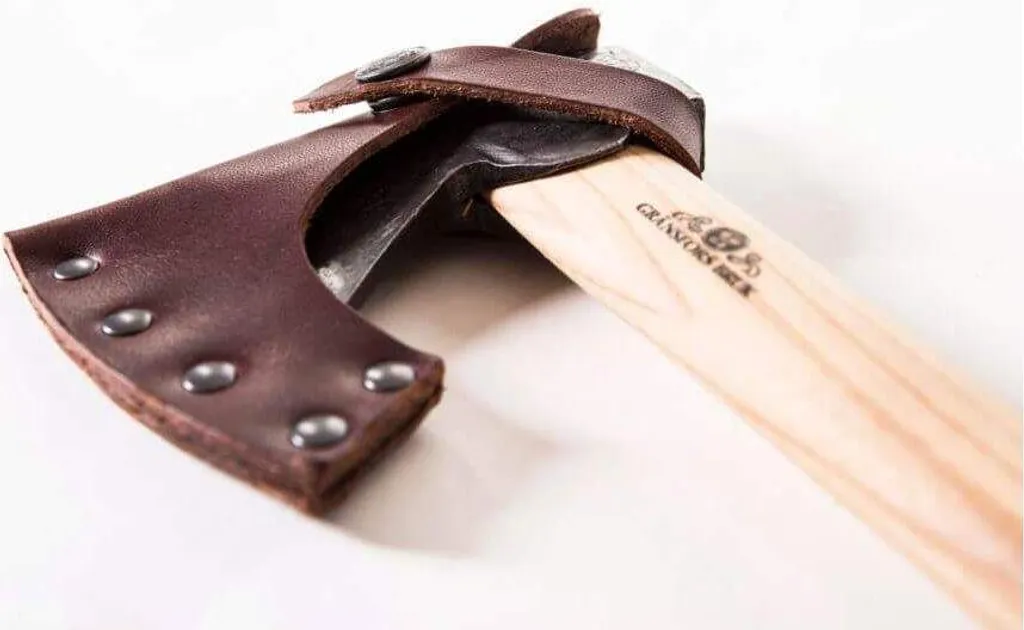 Gränsfors mini-hachette 26 cm : petite hache de forge suédoise maniable - 4