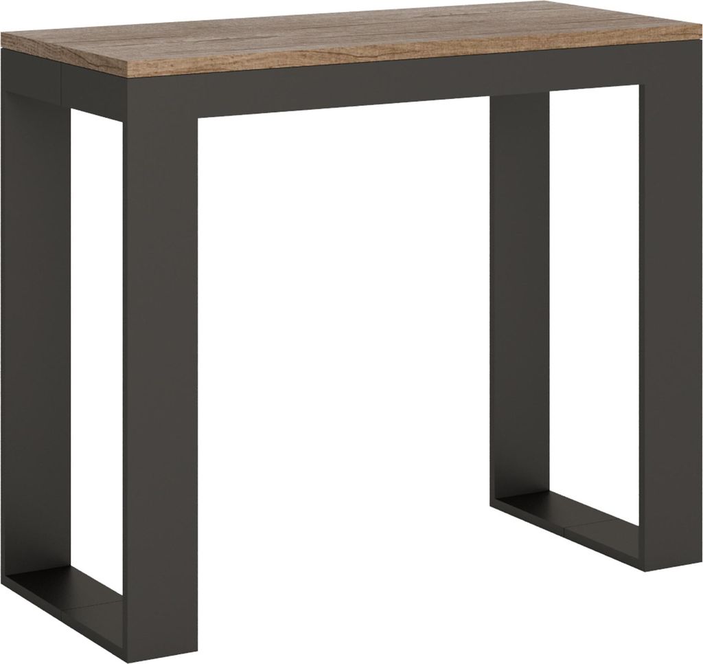 Ausziehbare Konsole 90x40/300 cm Gestell Tecno Evolution Produktbild 