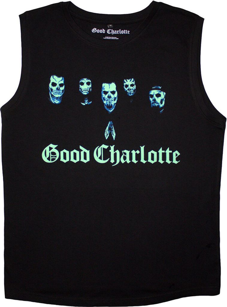 Good Charlotte - "Generation RX" Ärmelloses Oberteil für Herren/Damen Uni RO13482 (XXL) (Schwarz)