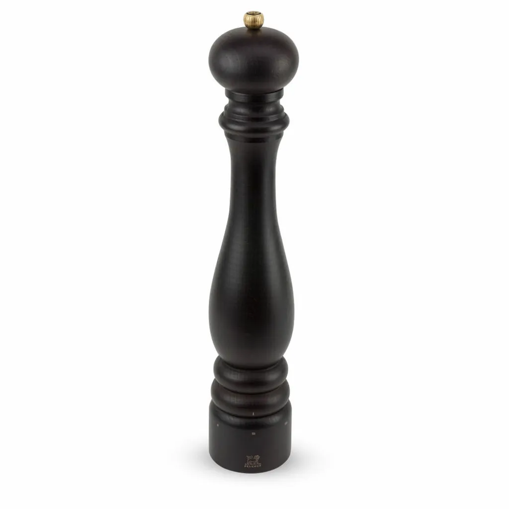 Peugeot Paris Macinapepe U-Select 40 Cm – Set Regalo In Legno Nero Con 20g Di Pepe Tellicherry, Macinino Regolabile 6 Livelli