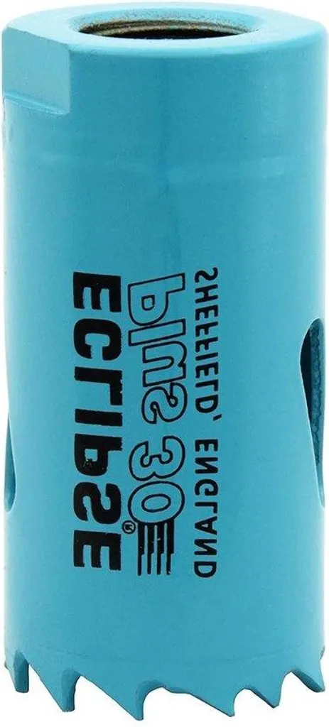 Scie cloche métallique 25 mm bleue avec denture renforcée longue durée