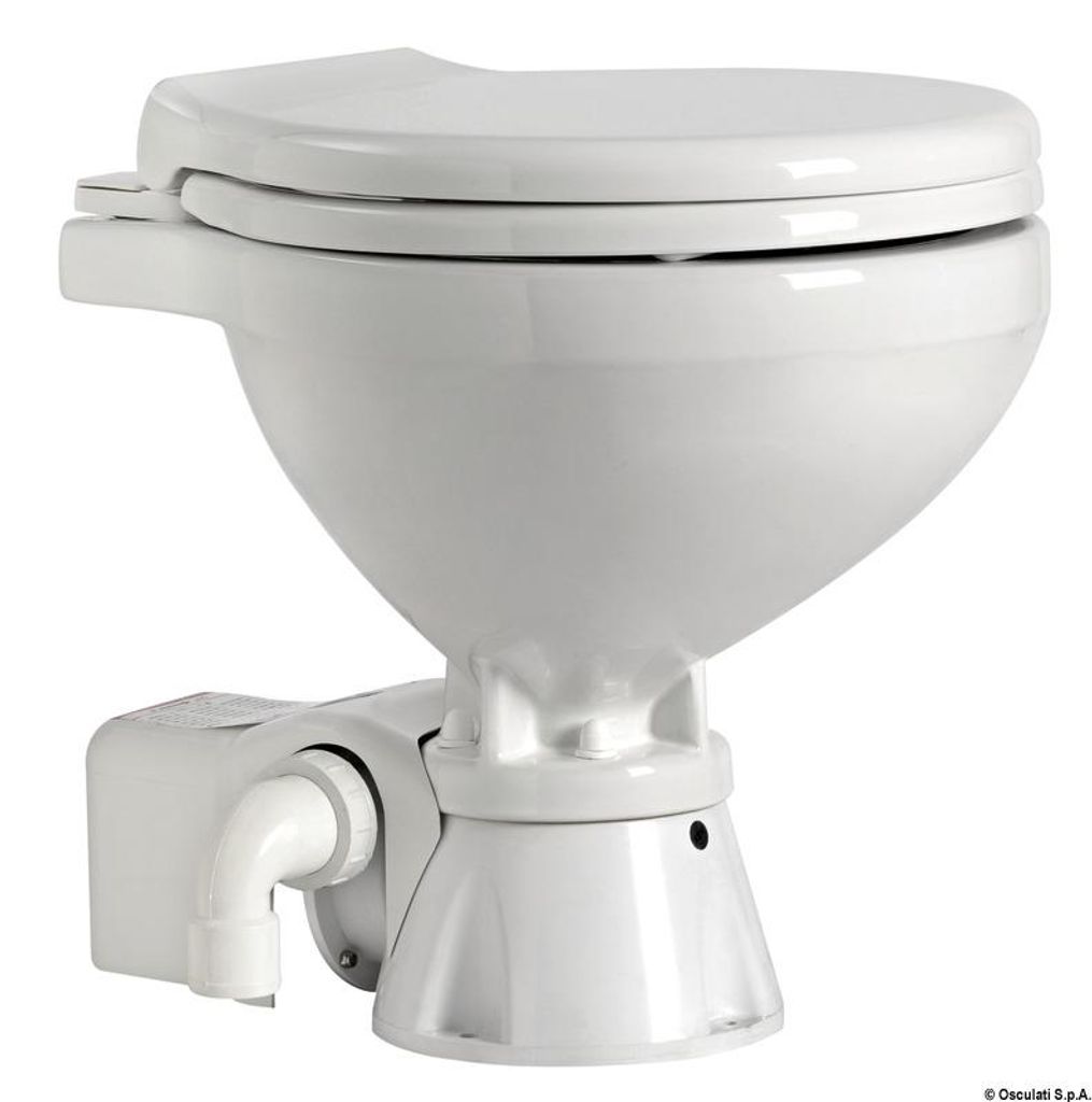 SILENT Compact WC Standardbecken 24 V - Osculati 50.212.02