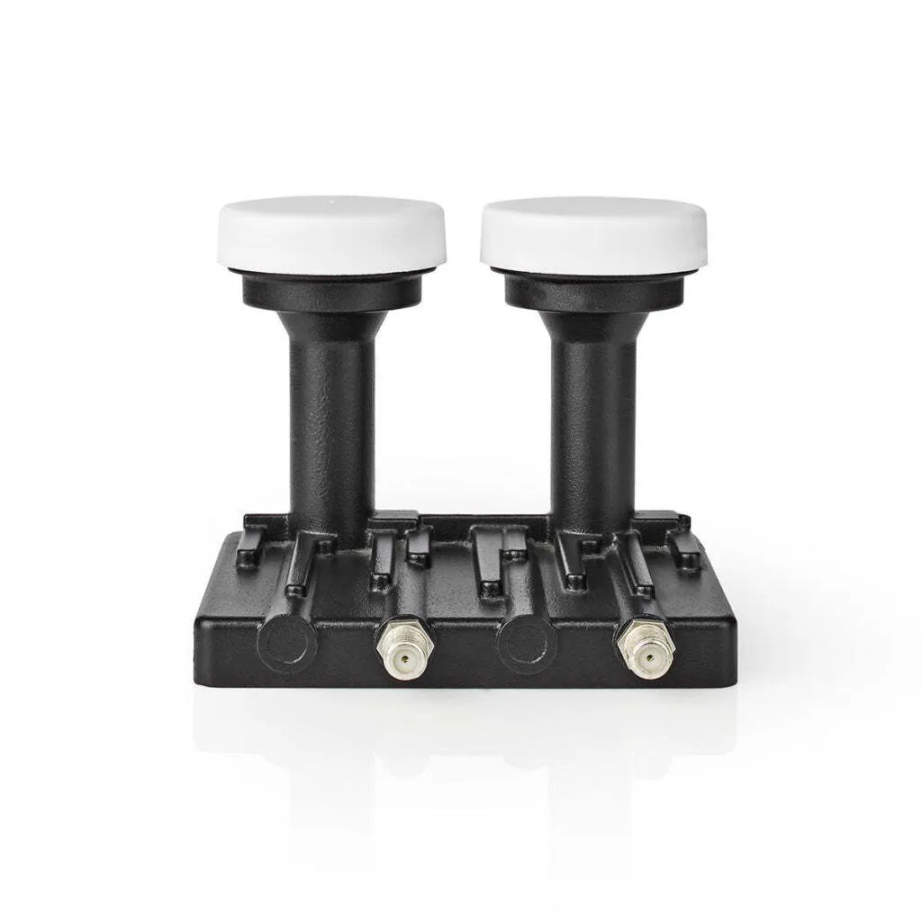 LNB Twin Monoblock 6.0 Astra Hotbird 2 Uscite | Segnale Satellitare HD