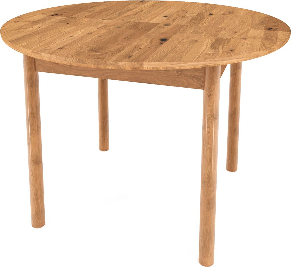 Esstisch POLA aus Massivholz, Naturgeölt