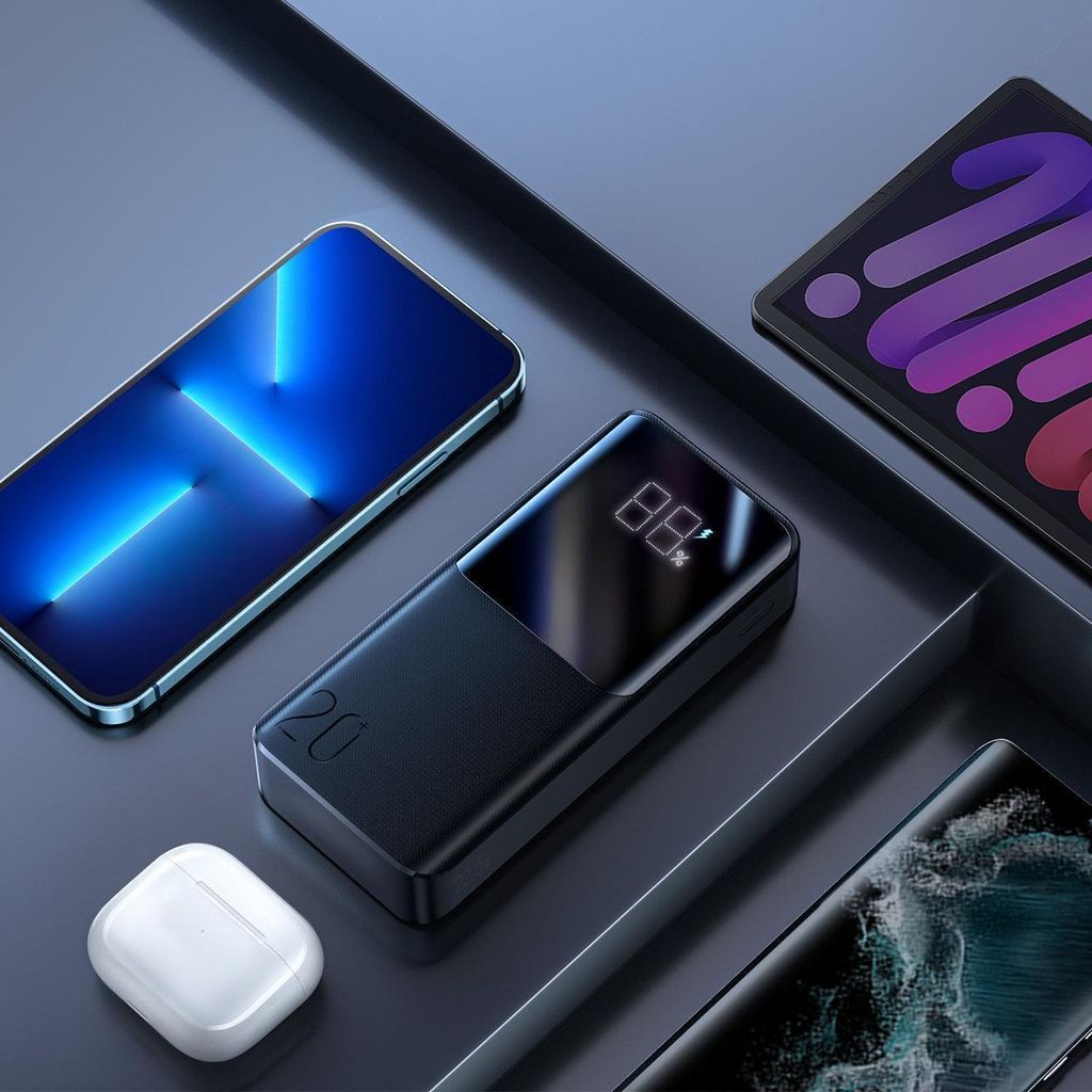 LiPo Išorinis Akumuliatorius (Powerbank) 20000mAh 22.5W Su PD3.0 QC3.0 - Foto 2