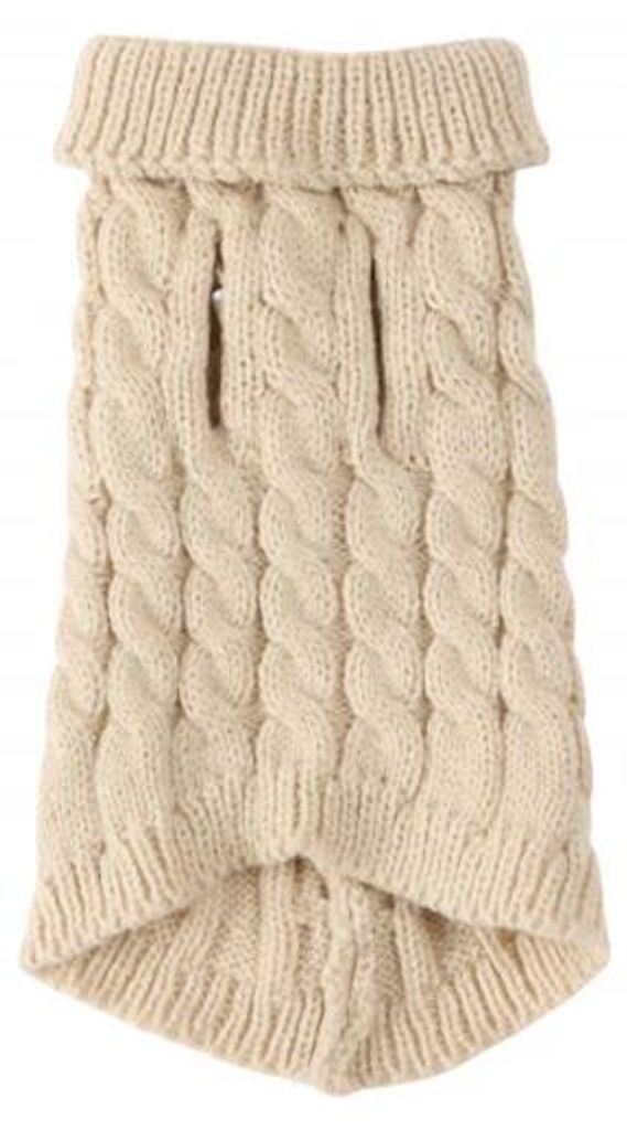 Purlov 26216 Jersey para perros y gatos, talla S, beige Imagen del producto 