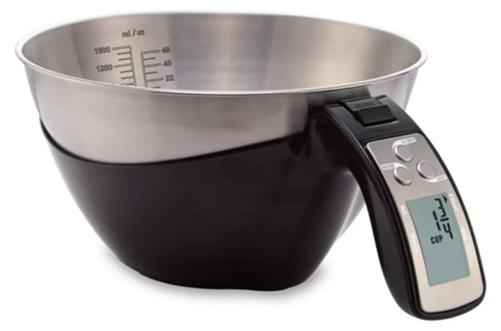 Balance de cuisine Fackelmann idéale pour pâtisserie avec son bol inox