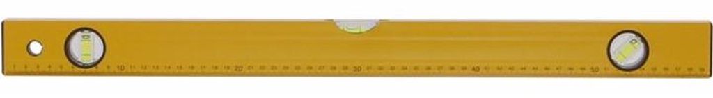 Maurerwasserwaage 3 Libellen, 60cm, GELB / Verpackung 1 Produktbild 