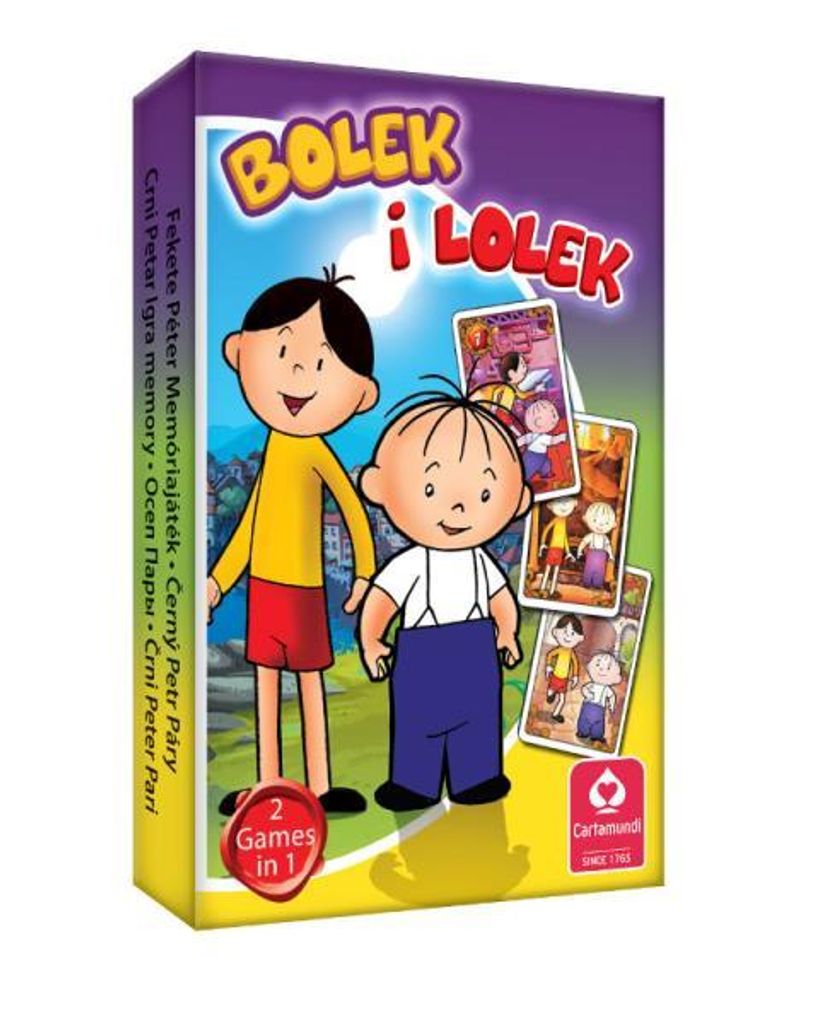Bloolek und Lolek Black Peter und Memo Cartamundi