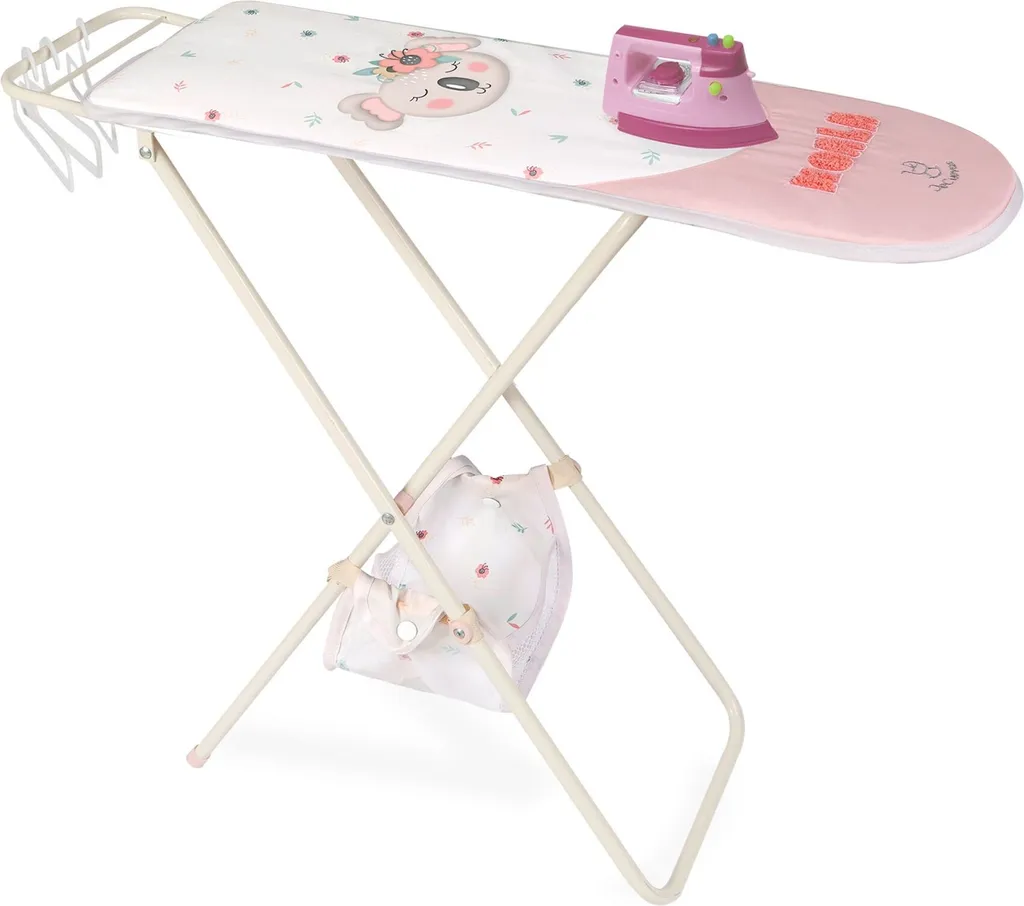 Table à repasser pour poupée avec fer et cintres Koala 2024