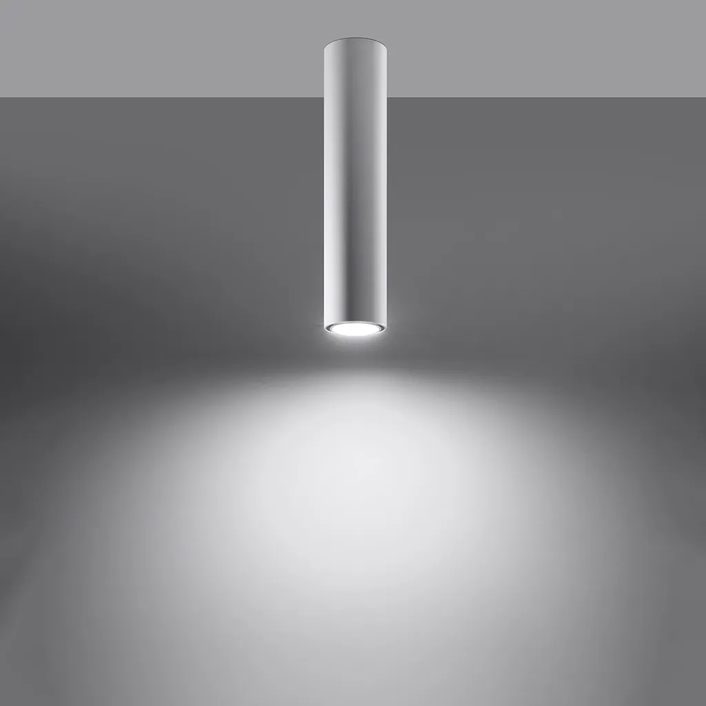 Lampada a soffitto LAGOS 40 bianco 1xGU10 10W acciaio 40x6x6cm Sollux Lighting - 20