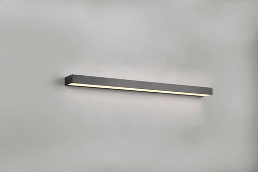 Trio LED nástěnné koupelnové svítidlo ROCCO černé 90cm Obrázek produktu 