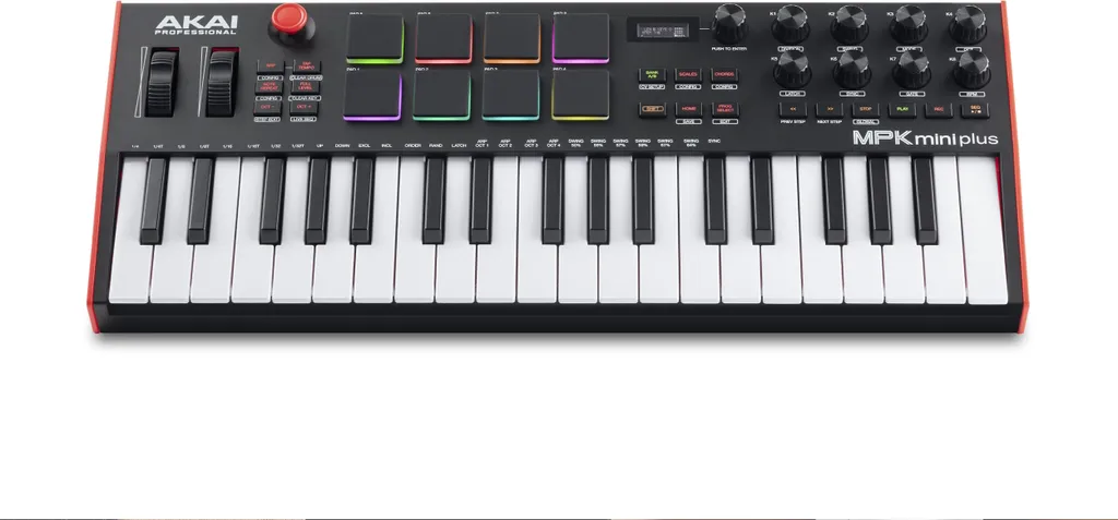 Clavier de Commande MIDI USB Akai MPK Mini Plus avec Séquenceur Intégré - 13