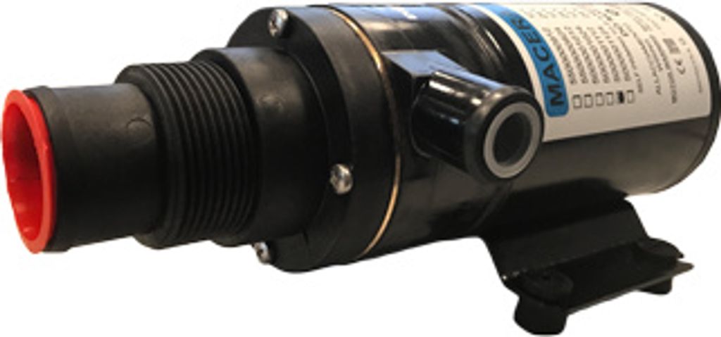 Allpa Fäkalienpumpe, 12v/12a, 43l/Min, Abm. 240x130x90mm Produktbild 
