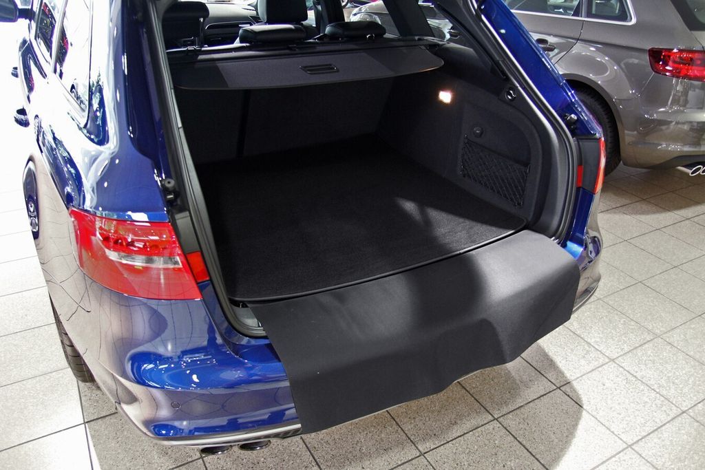 Kofferraummatte mit Ladekantenschutz passend für Audi A4 B6 B7 Seat Exeo