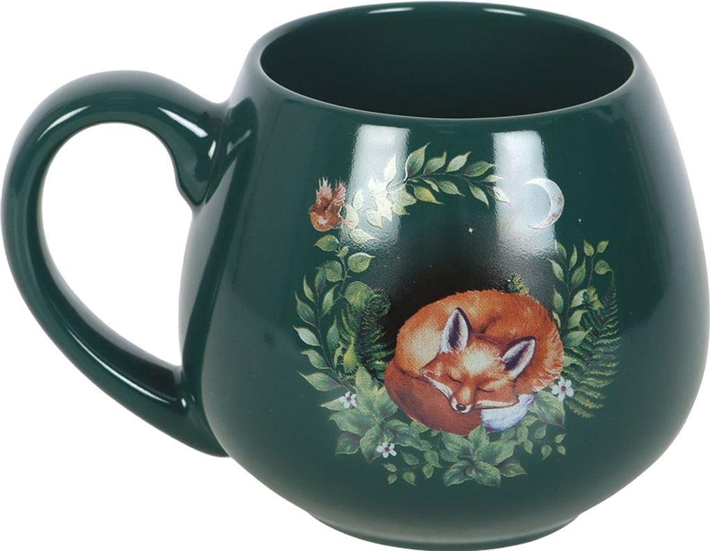 Something Different - Gerundeter Becher, Schlafender Fuchs Produktbild 
